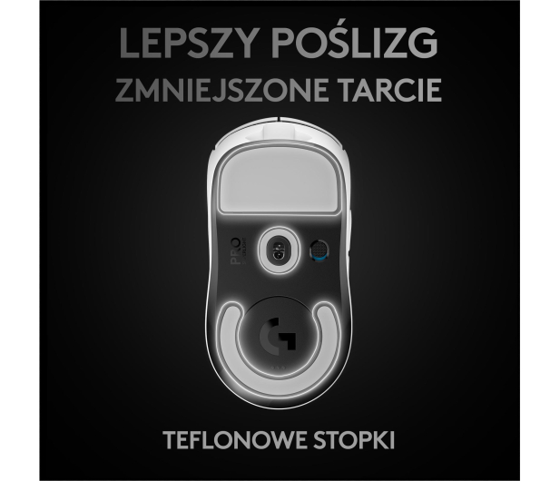 Logitech OUTLET - G PRO X Superlight biały - 1500657 - zdjęcie 11
